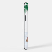 Sinterklaas met konijnenfox en eekhoorn iPhone hoesje (Rechterkant)