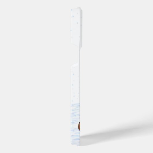 Sinterklaas met konijnenfox en eekhoorn iPhone hoesje (Rechterkant)