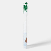 Sinterklaas met konijnenfox en eekhoorn iPhone hoesje (Rechterkant)