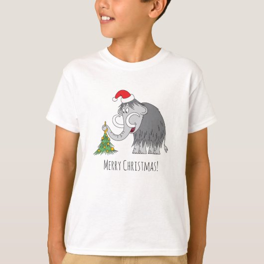 Sinterklaas met kwartkerstboom t-shirt (Voorkant)