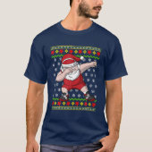 Sinterklaas met lompige kerst t-shirt (Voorkant)