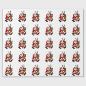 Sinterklaas met mouwen cadeaupapier (Vlak)