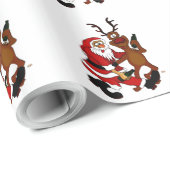 Sinterklaas met mouwen cadeaupapier (Rol Hoek)