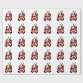 Sinterklaas met mouwen cadeaupapier (Vlak)