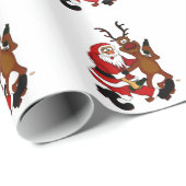 Sinterklaas met mouwen cadeaupapier (Rol Hoek)