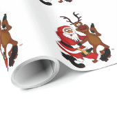 Sinterklaas met mouwen cadeaupapier (Rol Hoek)
