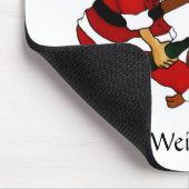 Sinterklaas met mouwen muismat (Hoek)