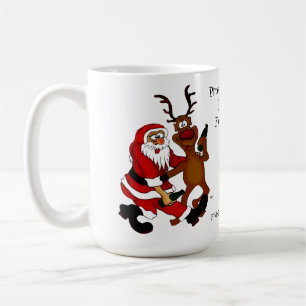 Sinterklaas met mouwen - vorst koffiemok