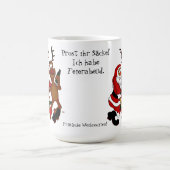 Sinterklaas met mouwen - vorst magische mok (Midden)