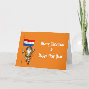 sinterklaas met nederlands afkomst feestdagen kaart