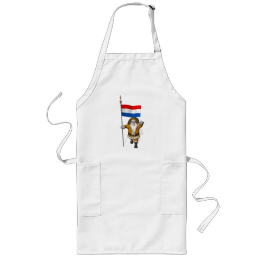 sinterklaas met nederlands afkomst lang schort (Voorkant)
