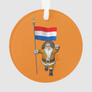 sinterklaas met nederlands afkomst ornament