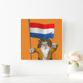 sinterklaas met nederlands afkomst vierkante klok (Huis)