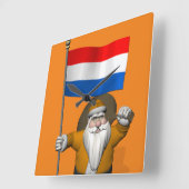 sinterklaas met nederlands afkomst vierkante klok (Hoek)
