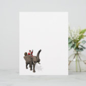 Sinterklaas met olifant (Staand voorkant)