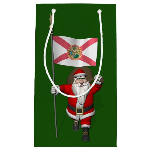 Sinterklaas met ontslag uit Florida Klein Cadeauzakje (Voorkant)