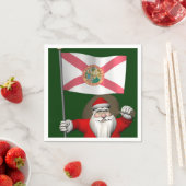 Sinterklaas met ontslag uit Florida Servetten (Insitu)