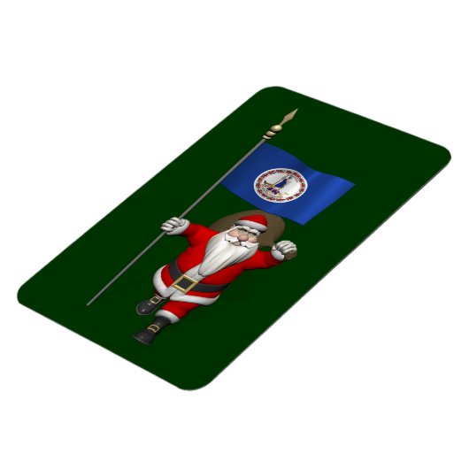 Sinterklaas met ontslag uit Virginia Magneet (Linkerzijde)