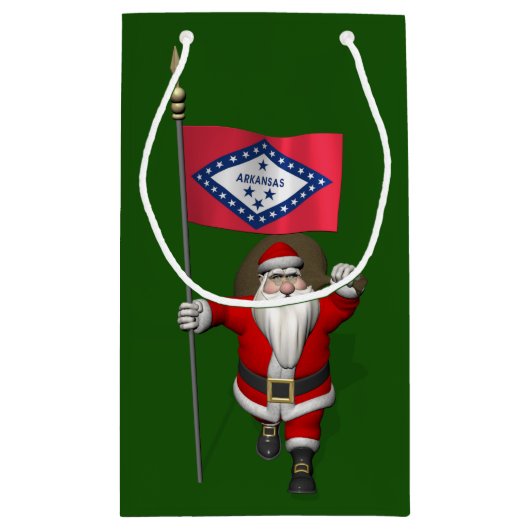 Sinterklaas met ontslag van Arkansas Klein Cadeauzakje (Achterkant)