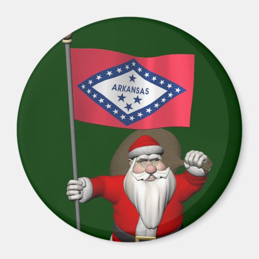 Sinterklaas met ontslag van Arkansas Magneet (Voorkant)