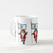 Sinterklaas met ontslag van West Virginia Koffiemok (Voorkant links)