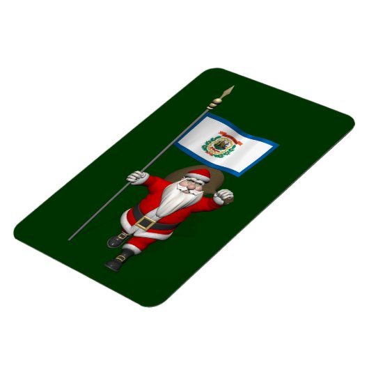 Sinterklaas met ontslag van West Virginia Magneet (Linkerzijde)