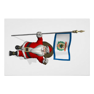 Sinterklaas met ontslag van West Virginia Poster