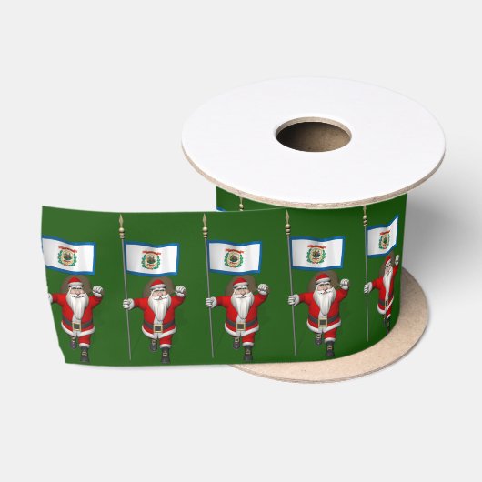 Sinterklaas met ontslag van West Virginia Satijnen Lint (Spoel)