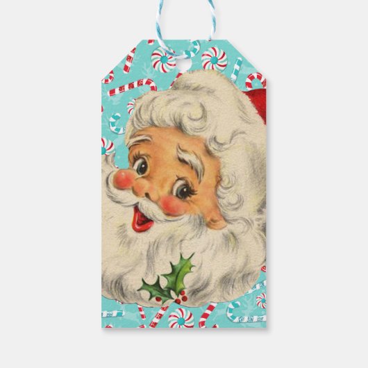 Sinterklaas met Peppermints Cadeaulabel (Achterkant)