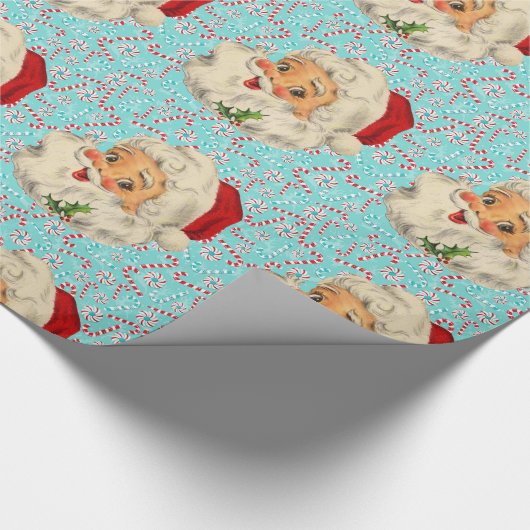 Sinterklaas met Peppermints Cadeaupapier (Hoek)