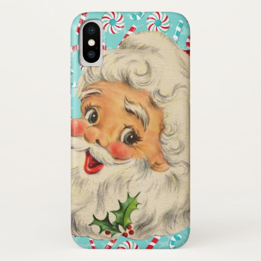 Sinterklaas met Peppermints Case-Mate iPhone Case (Achterkant)