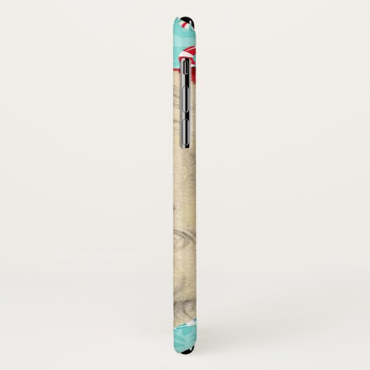 Sinterklaas met Peppermints Case-Mate iPhone Case (Achterkant/links)