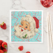 Sinterklaas met Peppermints Servet (Insitu)