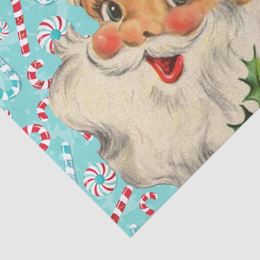 Sinterklaas met Peppermints Tissuepapier (Detail)