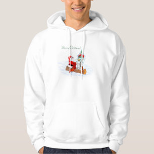 Sinterklaas met rabbijn vos en eekhoorn hoodie