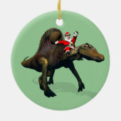 Sinterklaas met ruggengraat keramisch ornament (Achterkant)