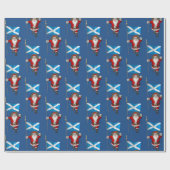 Sinterklaas met Schotland Cadeaupapier (Vlak)