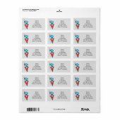 Sinterklaas met Schotland Etiket (Full Sheet)