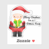 Sinterklaas met snijsticker van Gift Vinyl Sticker (Vel)