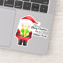 Sinterklaas met snijsticker van Gift Vinyl