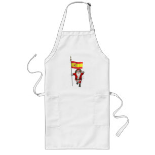 Sinterklaas met Spanje Lang Schort