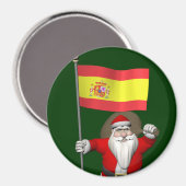 Sinterklaas met Spanje Magneet (Voorkant / Achterkant)