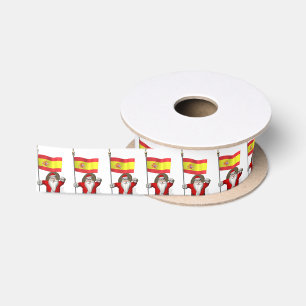 Sinterklaas met Spanje Satijnen Lint