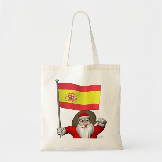 Sinterklaas met Spanje Tote Bag (Voorkant)