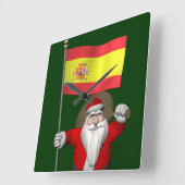 Sinterklaas met Spanje Vierkante Klok (Hoek)