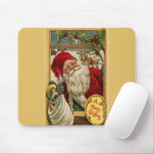 Sinterklaas met Speelgoed Bag Mousepad Muismat (Met muis)