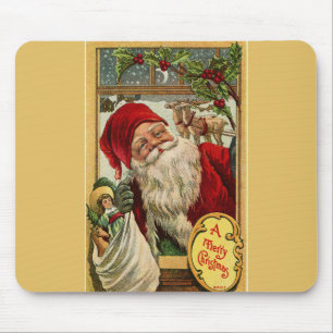 Sinterklaas met Speelgoed Bag Mousepad Muismat