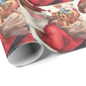 Sinterklaas met speelgoed cadeaupapier (Rol Hoek)