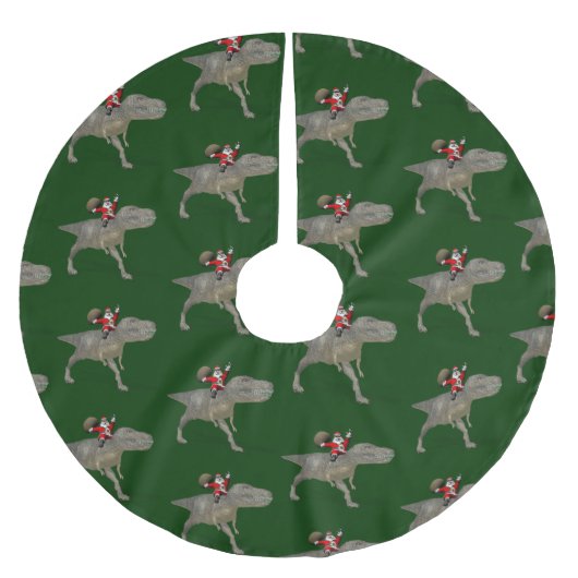 Sinterklaas met staart kerstboom rok (Voorkant)