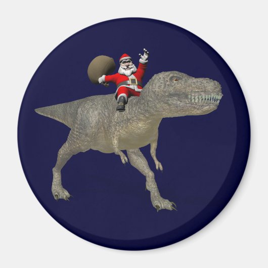 Sinterklaas met staart magneet (Voorkant)